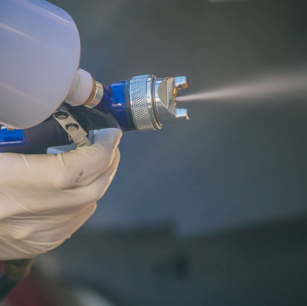 repeindre le revêtement extérieur au spray | Prex inc.