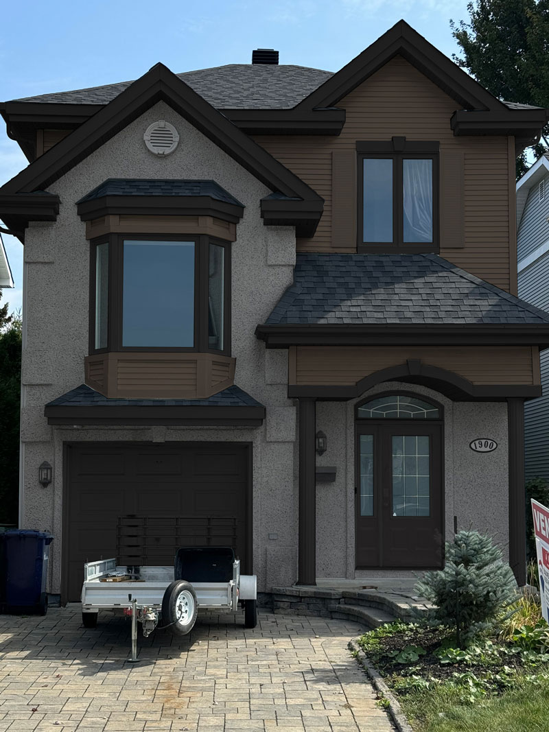 spray painting metal doors and windows | PREX INC.