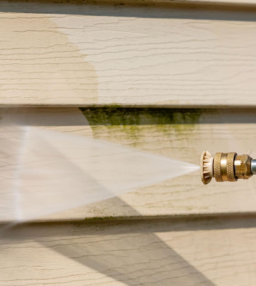 exterior painting cleaning before paint | PREX INC.