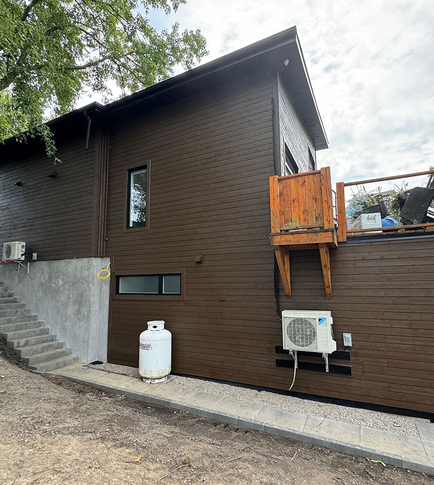 clean property after exterior painting project | PREX INC.
