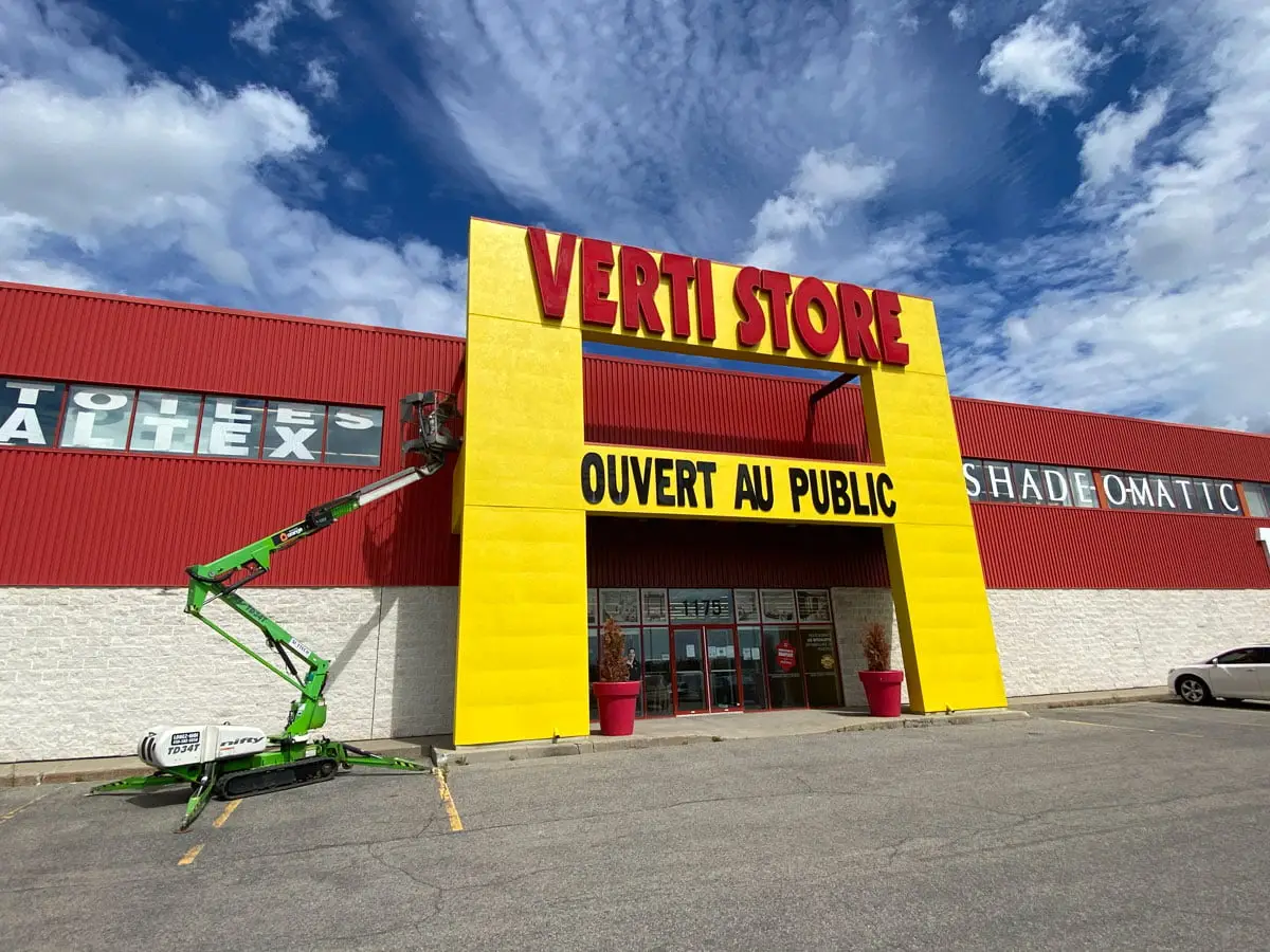 commercial painting project | PREX INC.